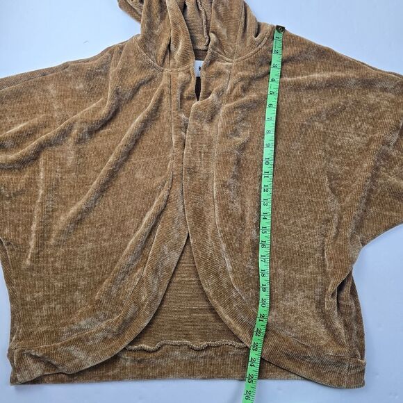 BB Dakota Women's Sidewalk Swagger Hooded Jacket Caramel Small - Picture 10 of 11